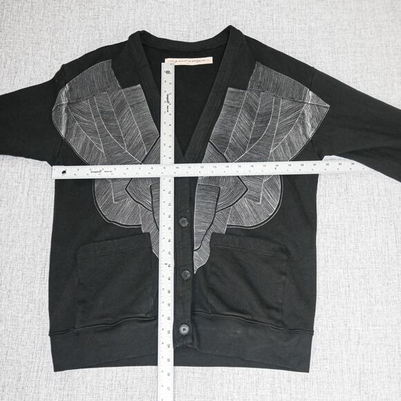 Raquel Allegra $425 Jackie Cardigan Oversize fit size 0 100% Cotton - Picture 10 of 11